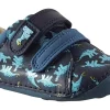 BOY Clarks Velcro | Podiatrist Approved<Tiny Stomp T Boys Leather First Shoes