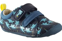 BOY Clarks Velcro | Podiatrist Approved<Tiny Stomp T Boys Leather First Shoes