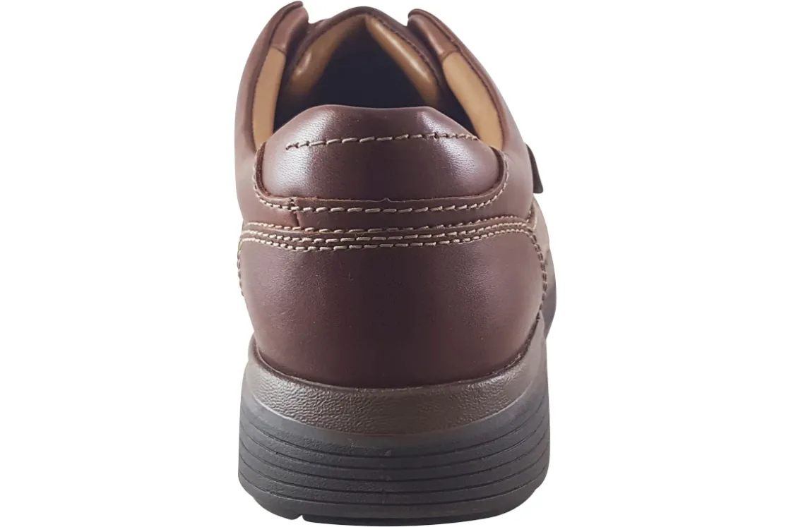 Clarks Mens Shoes | Apron Toe<Un Abode Strap Mens Leather Shoes