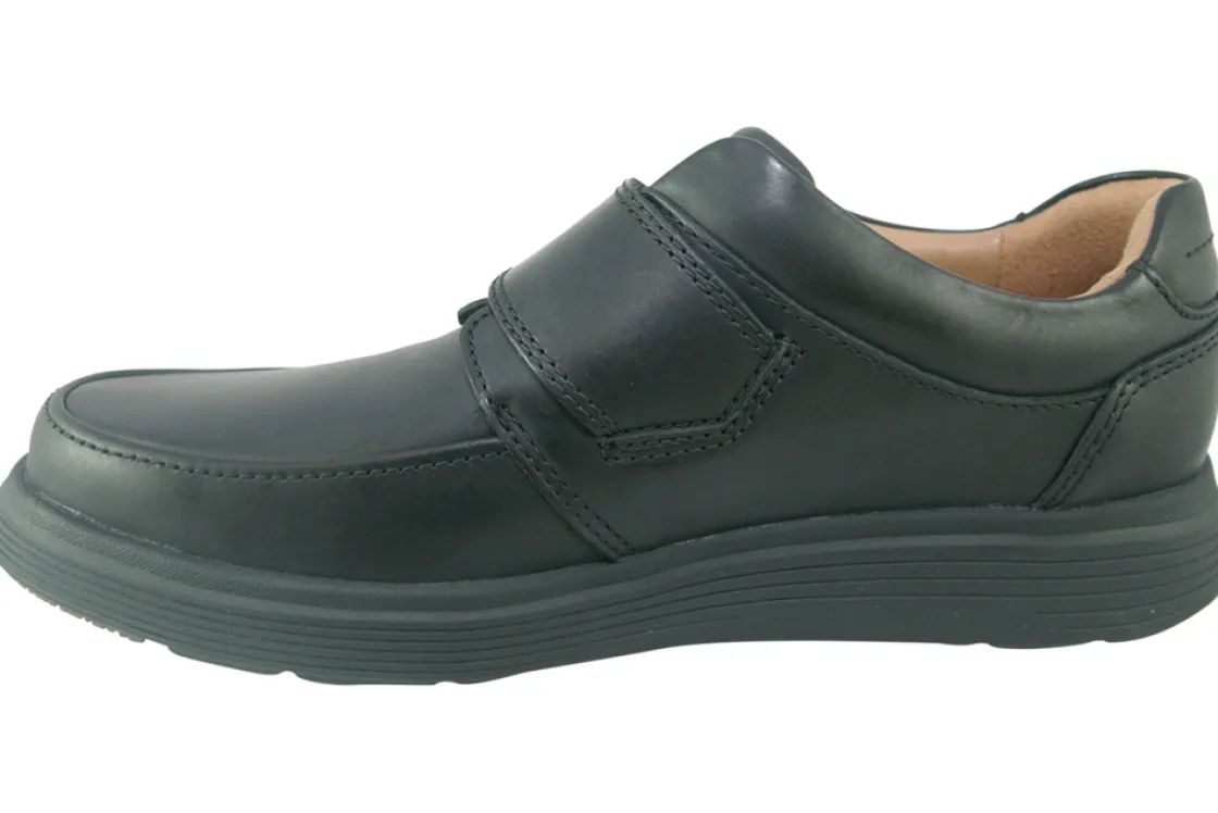 Clarks Mens Shoes | Apron Toe<Un Abode Strap Mens Leather Shoes