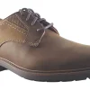 Clarks Plain Toe | Mens Shoes<Un Shire Low Beeswax Mens Nubuck Shoes