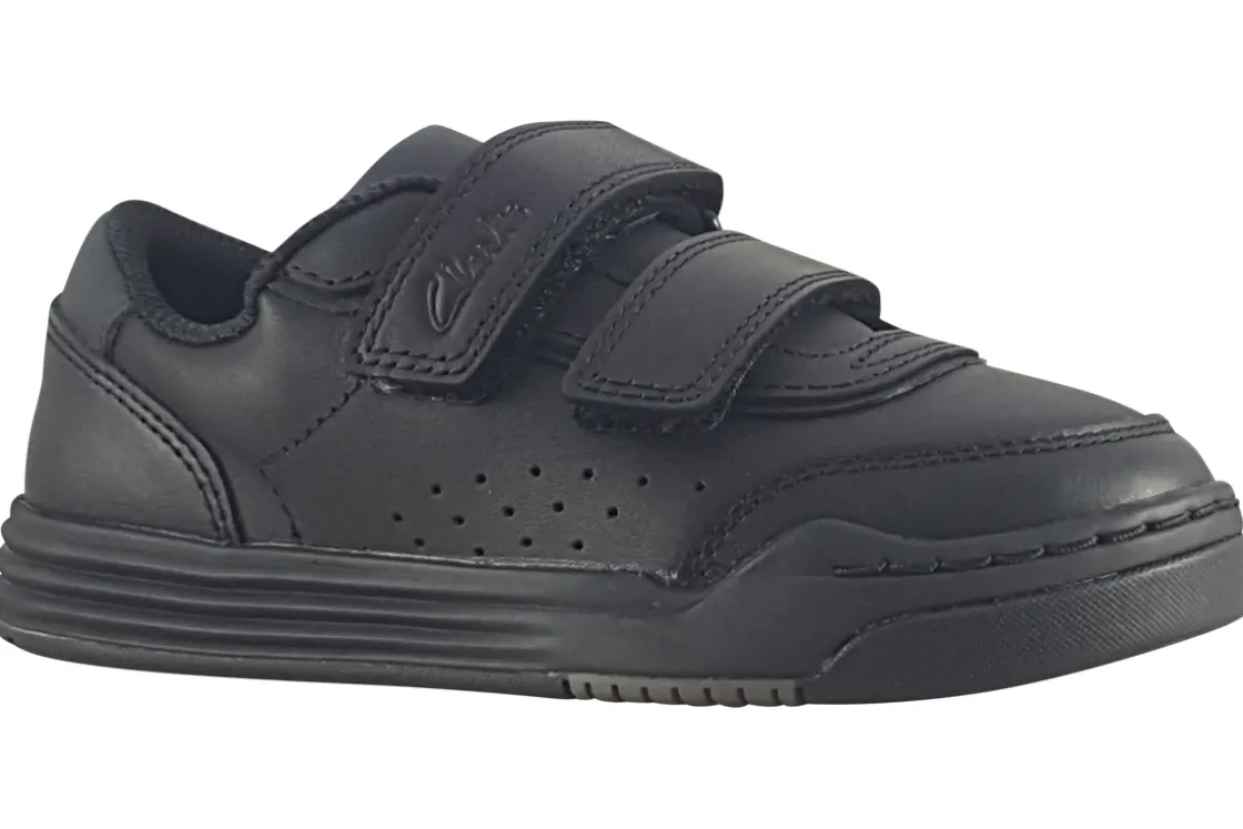 BOY Clarks Junior Boys | Velcro<Urban Solo K Boys Leather Shoes
