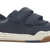 BOY Clarks Velcro | Boys Shoes<Urban Solo T Boys Leather Fashion Trainers