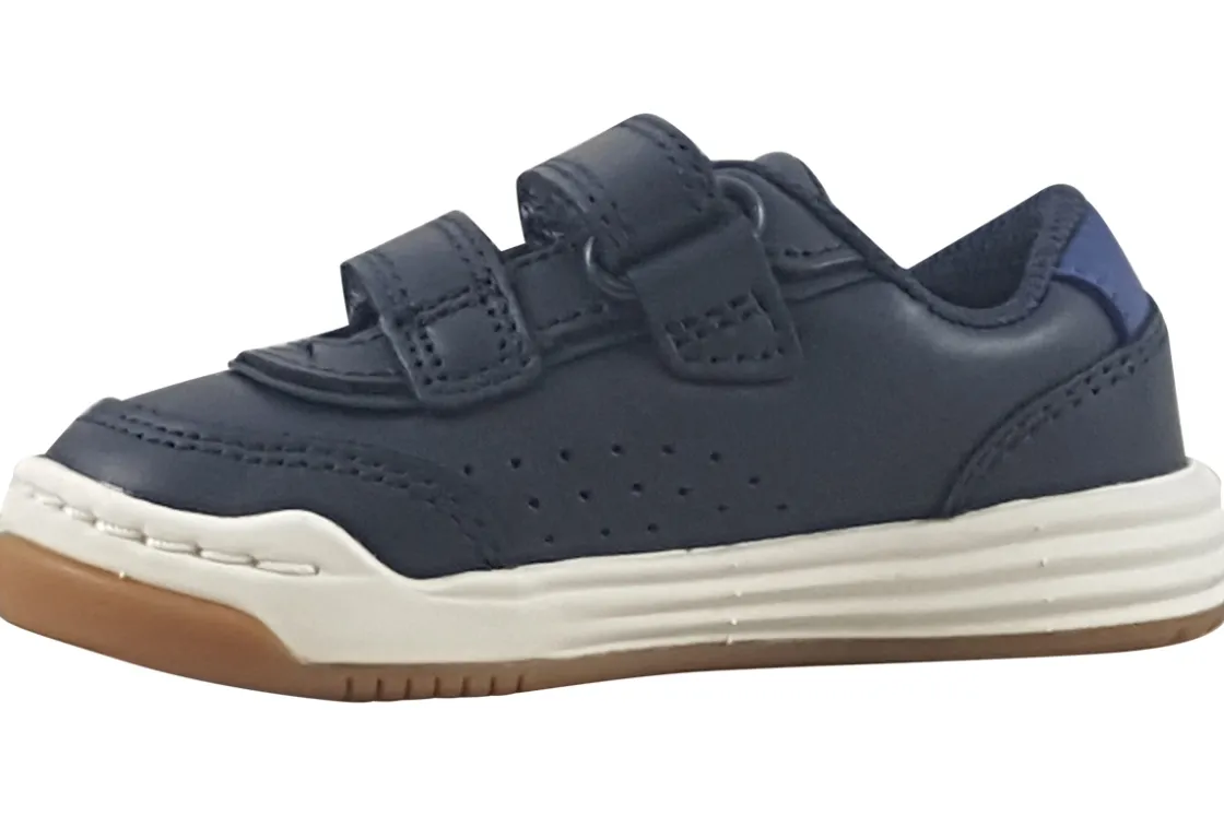 BOY Clarks Velcro | Boys Shoes<Urban Solo T Boys Leather Fashion Trainers