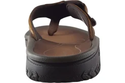 Clarks Mens Sandals | Flip-Flops & Toe Posts<Wesley Sun Beeswax Mens Leather Flip-Flops