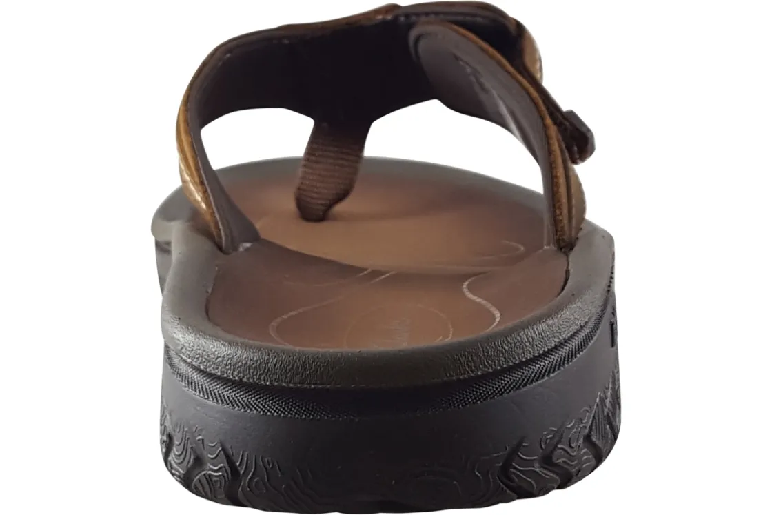 Clarks Mens Sandals | Flip-Flops & Toe Posts<Wesley Sun Beeswax Mens Leather Flip-Flops