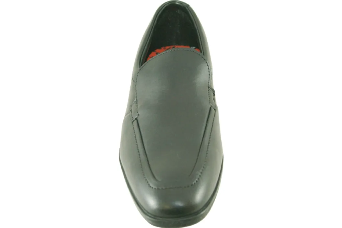 BOY Clarks Junior Boys | Boys Shoes<Willis Step BL Black (G Fit) Boys Leather Shoes