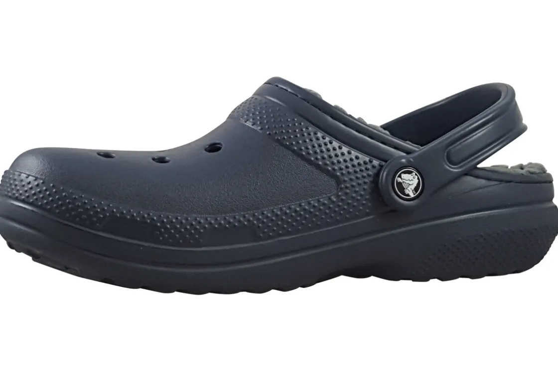 Crocs Sliders & Mules | Mens Slippers<Cla Fuzz-Lined Clog 203591 Mens Slippers