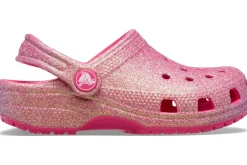 Crocs Washable | Girls Sandals<Classic Glitter Clg 210985 Girls Sandals