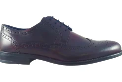 Dubarry Brogues | Mens Shoes<Dickson 4602 Burgundy Mens Leather Brogue Shoes