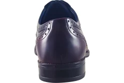 Dubarry Brogues | Mens Shoes<Dickson 4602 Burgundy Mens Leather Brogue Shoes