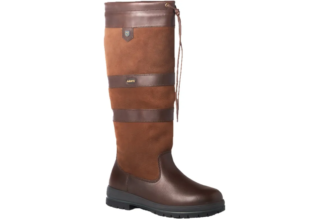 Women Dubarry Womens Boots<Galway 3885 Womens Water Resistant Leather Long Leg Boots