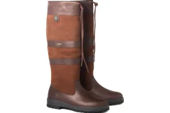 Women Dubarry Womens Boots<Galway Slim Fit 3934 Womens Water Resistant Leather Long Leg Boots