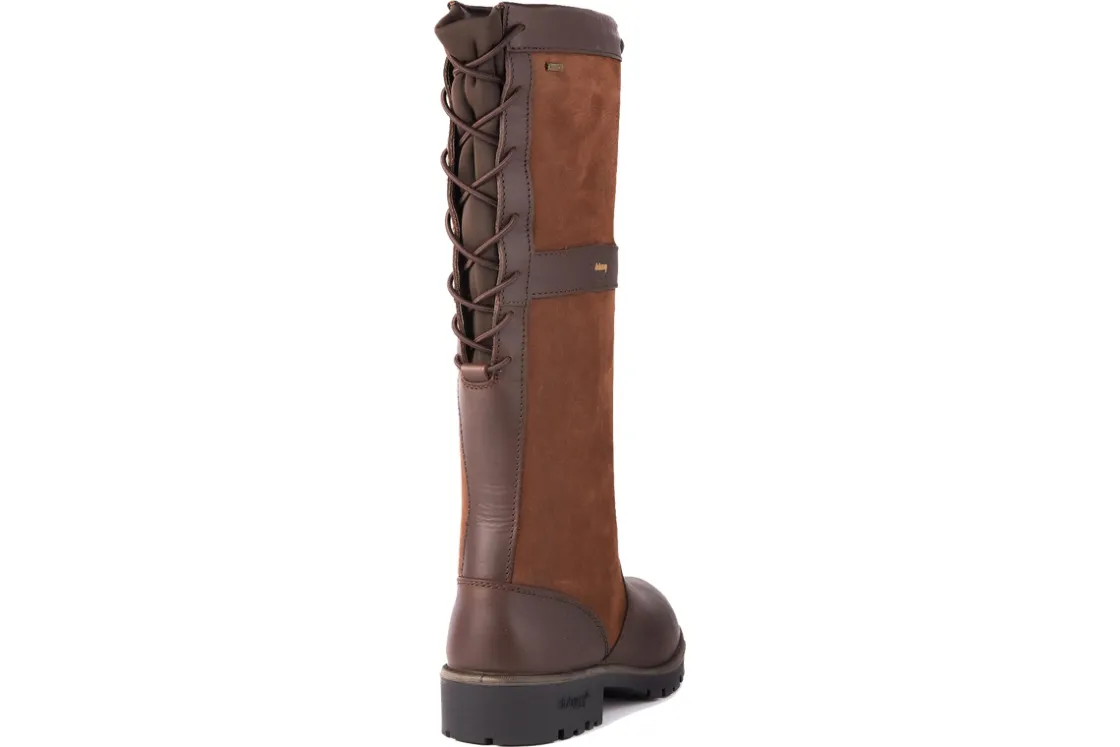 Women Dubarry Womens Boots<Glanmire 3944 Womens Water Resistant Leather Long Leg Boots
