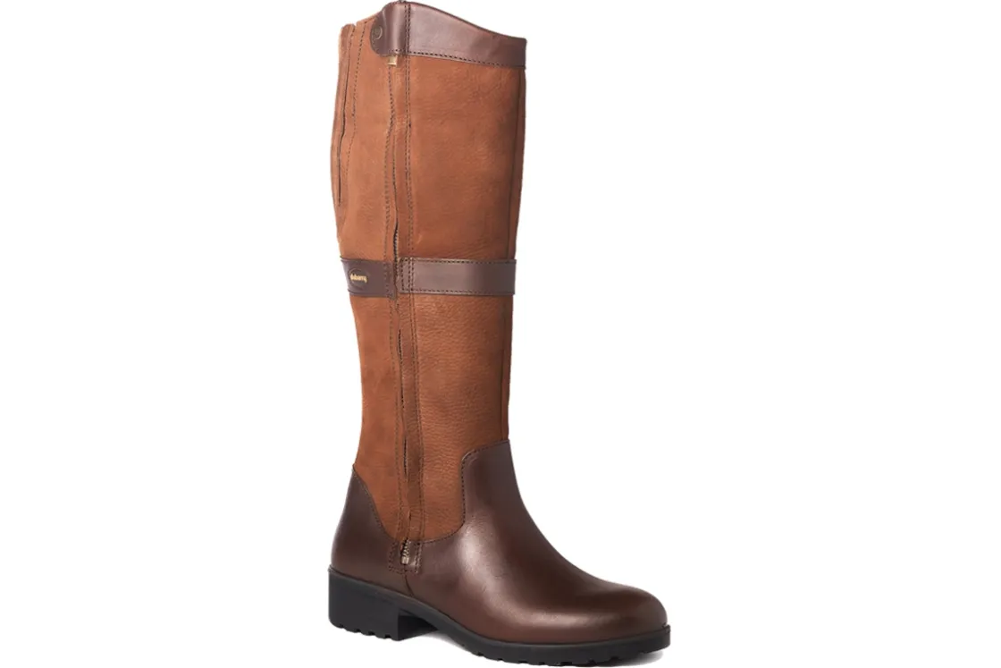 Women Dubarry Womens Boots<Sligo 3948 Womens Water Resistant Leather Long Leg Boots
