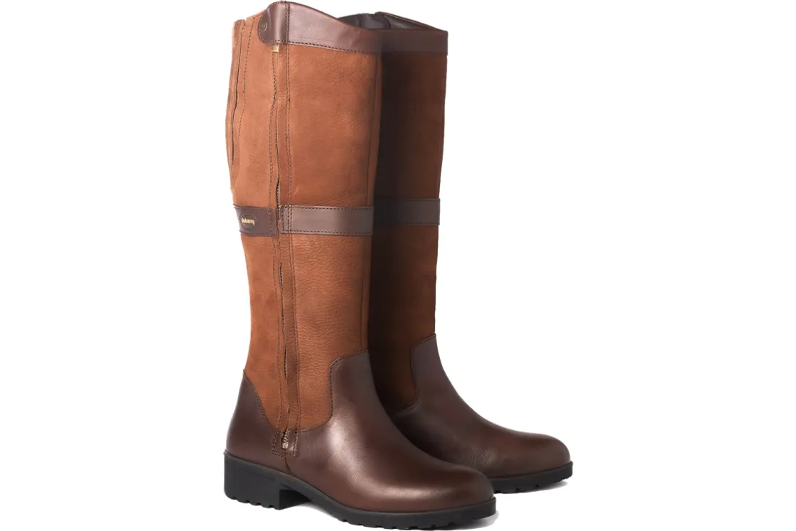 Women Dubarry Womens Boots<Sligo 3948 Womens Water Resistant Leather Long Leg Boots
