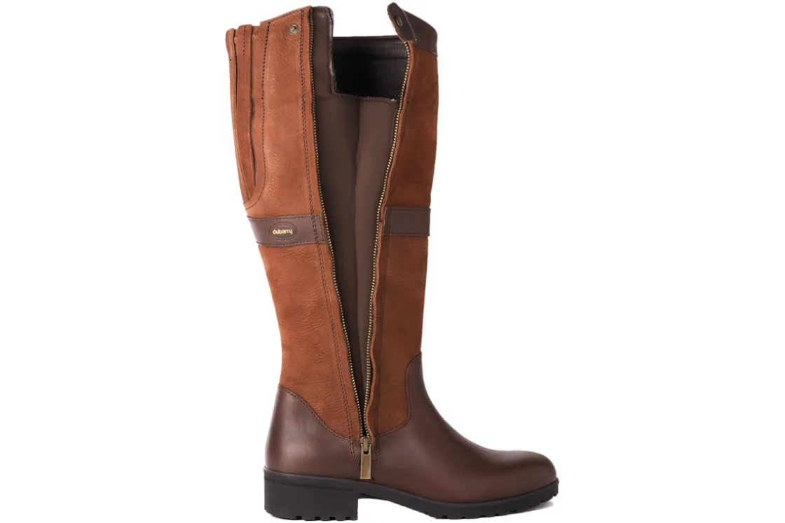 Women Dubarry Womens Boots<Sligo 3948 Womens Water Resistant Leather Long Leg Boots