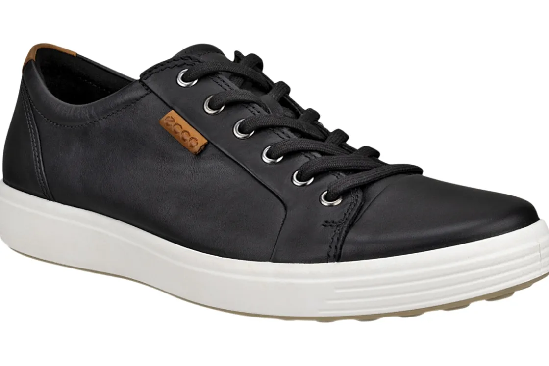 Ecco Plain Toe | Mens Shoes<Soft 7 430004 Mens Leather Fashion Trainers