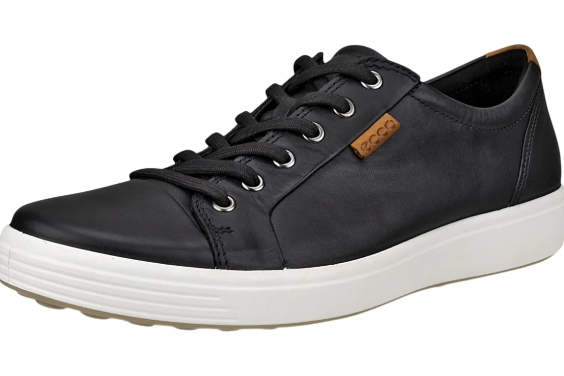 Ecco Plain Toe | Mens Shoes<Soft 7 430004 Mens Leather Fashion Trainers