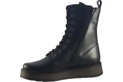 Women Fly London Womens Boots<Rami P211043 000 Womens Leather Mid Calf Boots