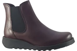 Women Fly London Womens Boots<Salv P143195 070 Womens Leather Chelsea Boots
