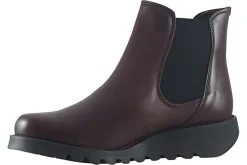 Women Fly London Womens Boots<Salv P143195 070 Womens Leather Chelsea Boots