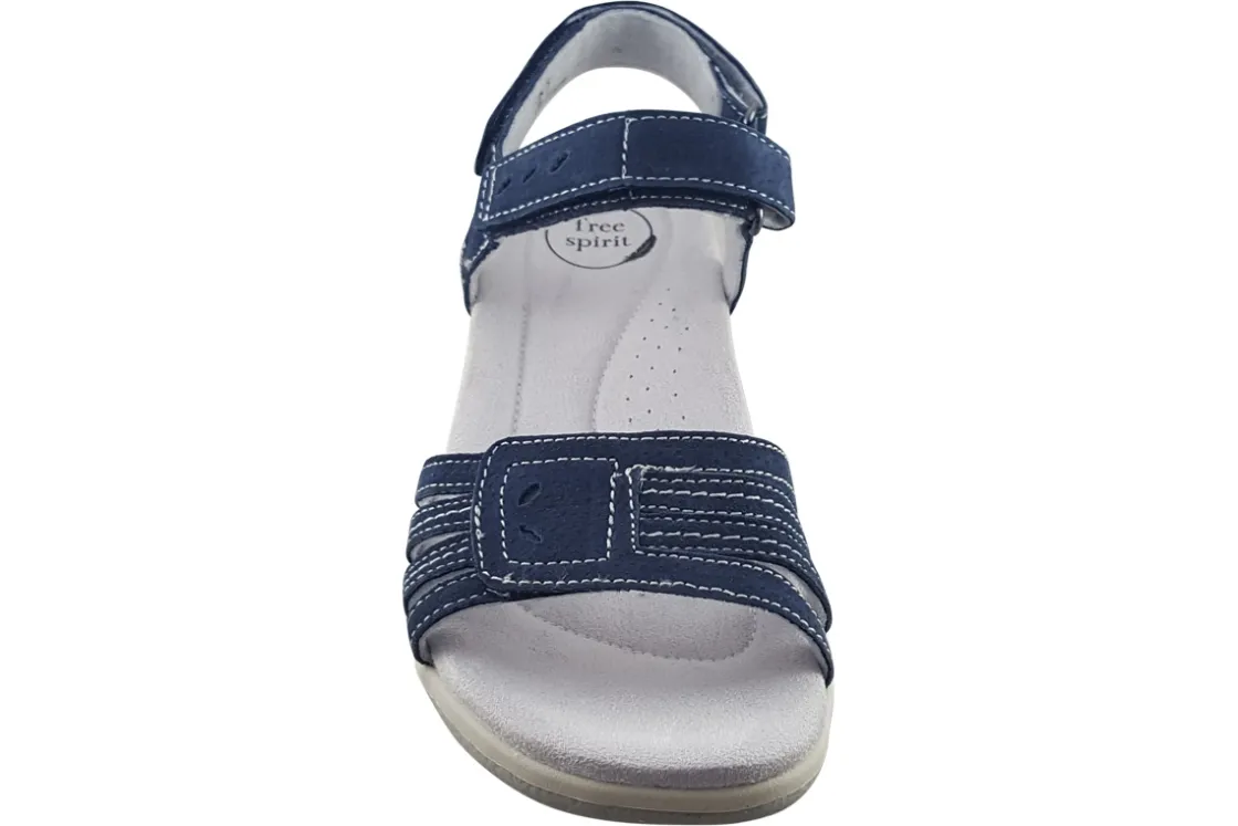 Women Free Spirit Womens Sandals<Maddy 41144 Womens Suede Leather Sandals