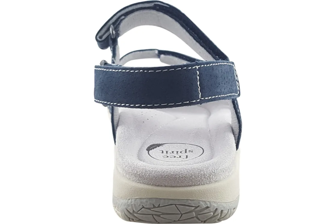 Women Free Spirit Womens Sandals<Maddy 41144 Womens Suede Leather Sandals