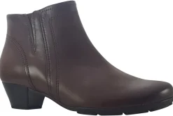 Women Gabor Womens Boots<Heritage 638 Womens Leather Ankle Boots