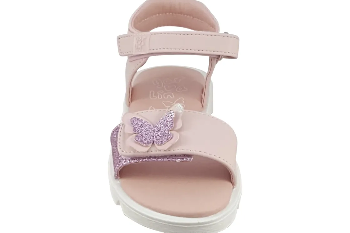 Garvalin Velcro | Girls Sandals<Mini Glitz Sdl 252400 Girls Sandals