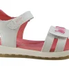 Garvalin Velcro | Girls Sandals<Natural Sandal 222402 Girls Leather Sandals