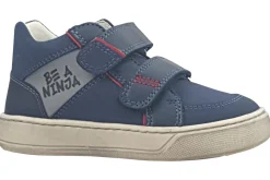 BOY Garvalin Velcro | Podiatrist Approved<Rebel 'Ninja' 231625A Boys Navy Boots