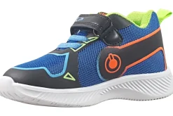 BOY Garvalin Velcro | Lights<Running Lights B 241805B Boys Fashion Trainers Denim