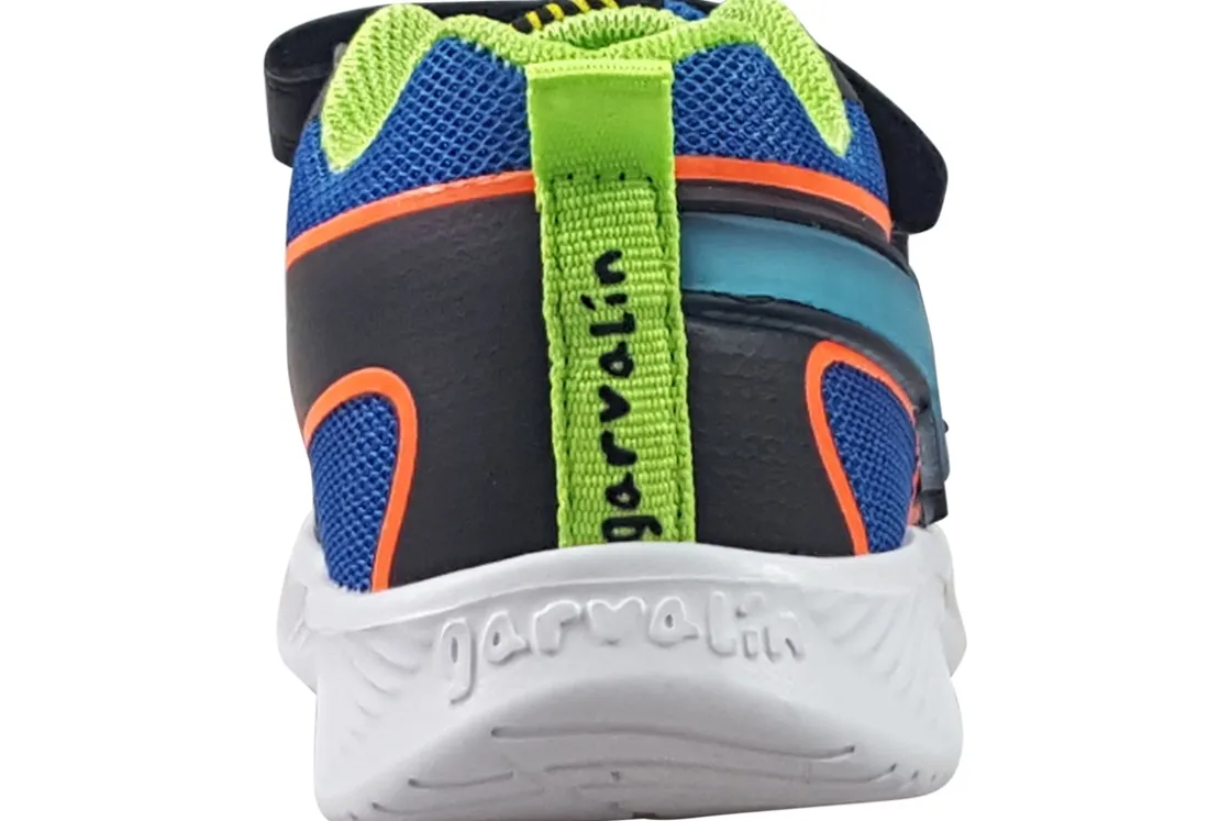 BOY Garvalin Velcro | Lights<Running Lights B 241805B Boys Fashion Trainers Denim