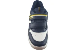 BOY Geox Velcro | Breathable Membrane<Arzach Boy J354AA Navy/White Boys Leather Shoes