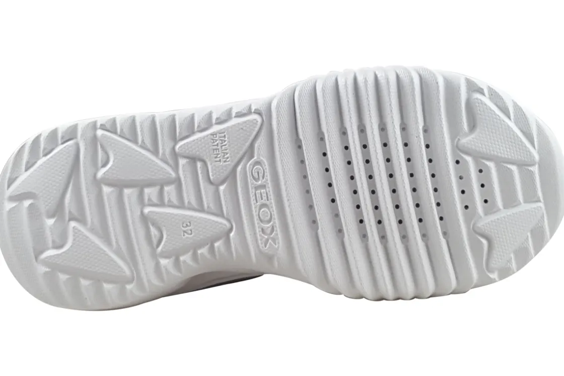 Geox Velcro | Breathable Membrane<Assister Girl J46E9B Girls Navy Fashion Trainers