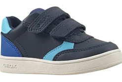BOY Geox Breathable Membrane | Boys First Shoes<B Eclyper Boy B555LA Boys Fashion Trainers