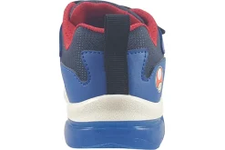 BOY Geox Velcro | Breathable Membrane<Ciberdron 'Mario' J46LB1 Boys Navy Royal Leather Trainers