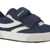 BOY Geox Velcro | Breathable Membrane<J Alphabeet B J35HLC Boys Fashion Trainers