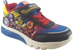 BOY Geox Velcro | Boys Trainers<J Ciberdron E J45LBE Boys Trainers