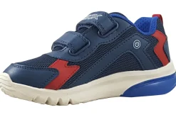 BOY Geox Velcro | Breathable Membrane<J Ciberdron Shark J55LBB Boys Fashion Trainers