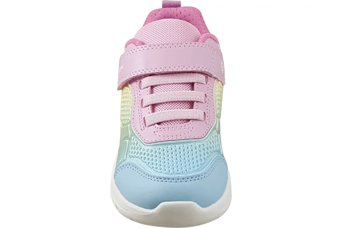 Geox Velcro | Lights<J Fadinlight Girl J46M4C Girls Fashion Trainers