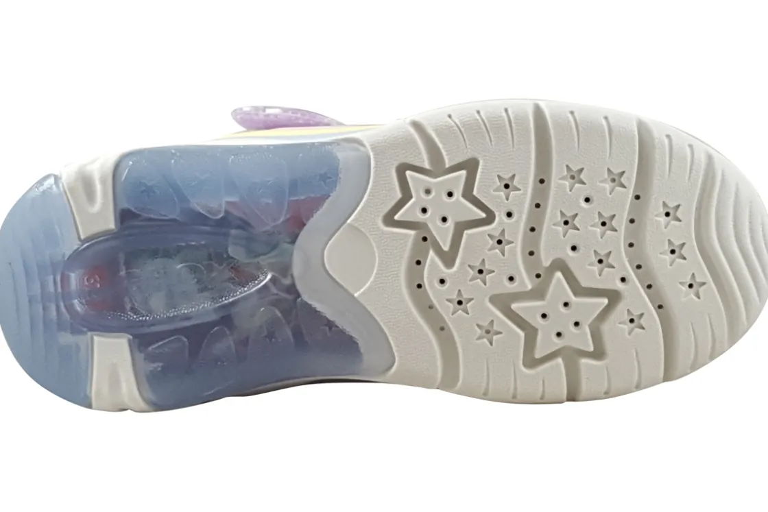 Geox Velcro | Lights<J Fadinlight Girl J55M4A Girls Fashion Trainers
