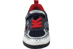 BOY Geox Velcro | Breathable Membrane<J Inek Boy J559CD Boys Fashion Trainers Black Red