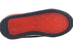 BOY Geox Velcro | Breathable Membrane<J Inek Boy J559CD Boys Fashion Trainers Black Red