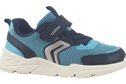 BOY Geox Velcro | Boys Trainers<J Loftus Boy J55MQB Boys Trainers Navy