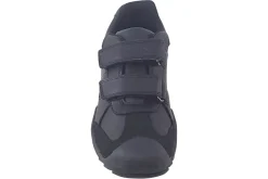 BOY Geox Velcro | Junior Boys<J New Savage BTS Boys Leather School Shoes