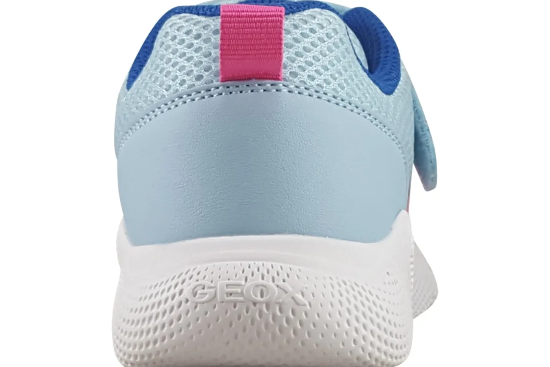 Geox Velcro | Breathable Membrane<J Sprintye Girl J36FWB Girls Fashion Trainers Sky Royal