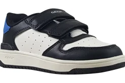 BOY Geox Velcro | Breathable Membrane<J Washiba Boy J46LQA Boys Fashion Trainers Black Royal