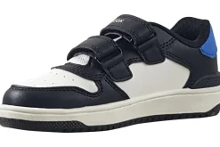 BOY Geox Velcro | Breathable Membrane<J Washiba Boy J46LQA Boys Fashion Trainers Black Royal